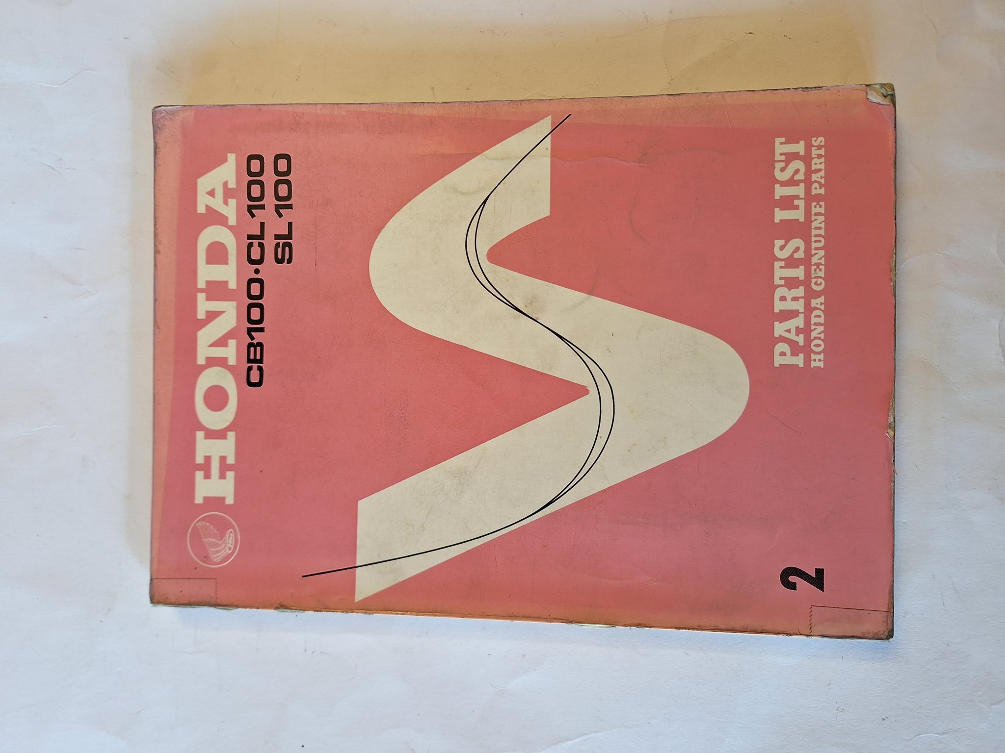Bild von Ersatzteiliste  Honda  CB100 CL100 SL100  141072